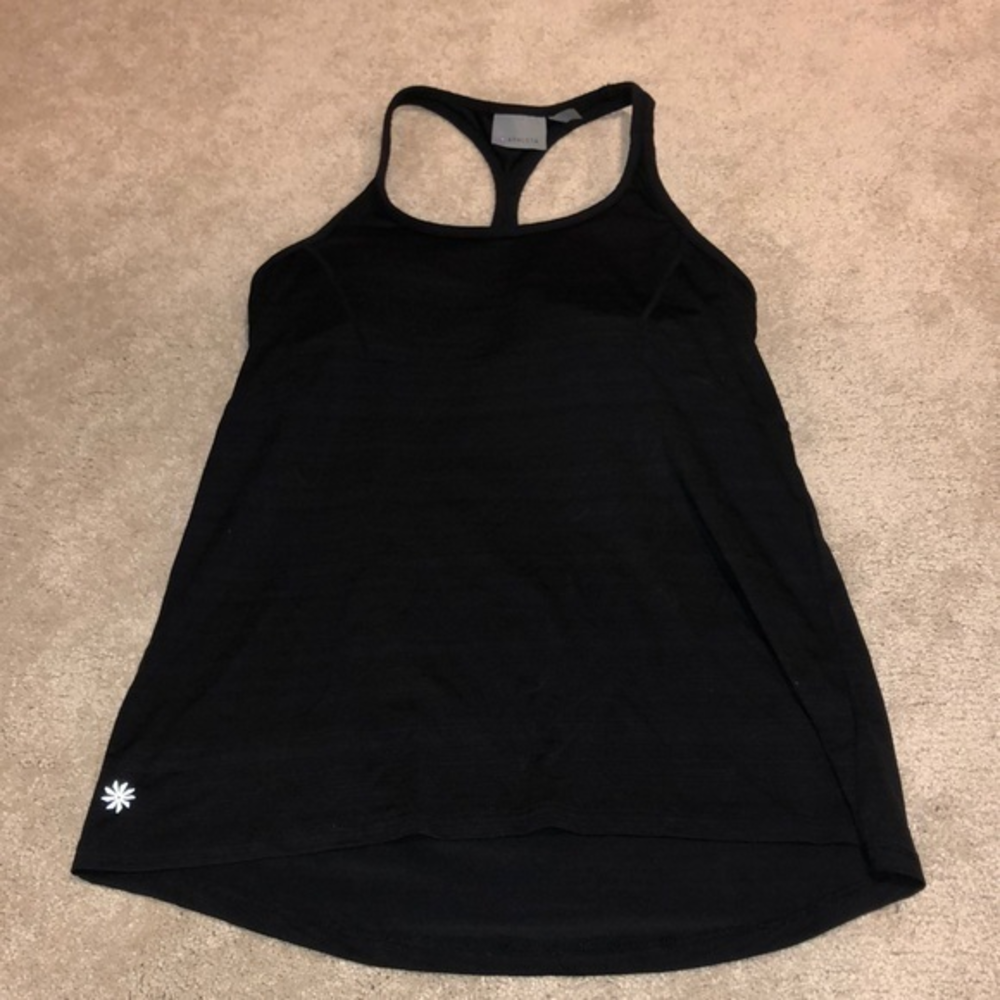 Athleta Athletic Workout Tank‎ Top Small Black